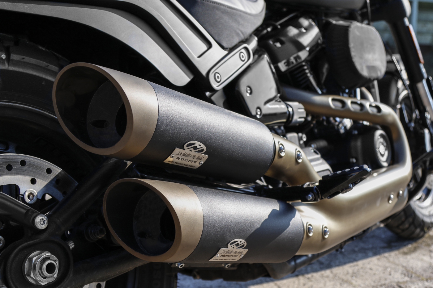 Bronze Endcaps for Harley-Davidson® Fat Bob®